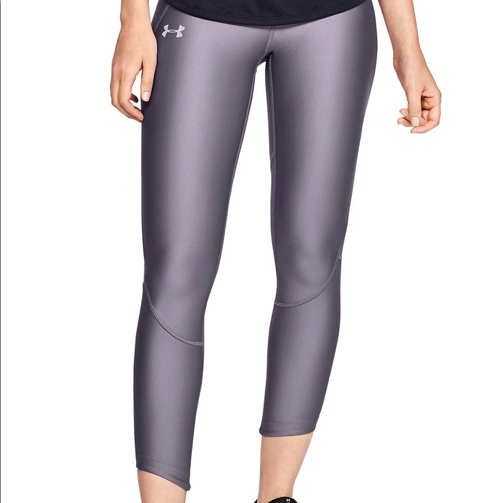 Under Armour Gray Ankle Cropped Pants